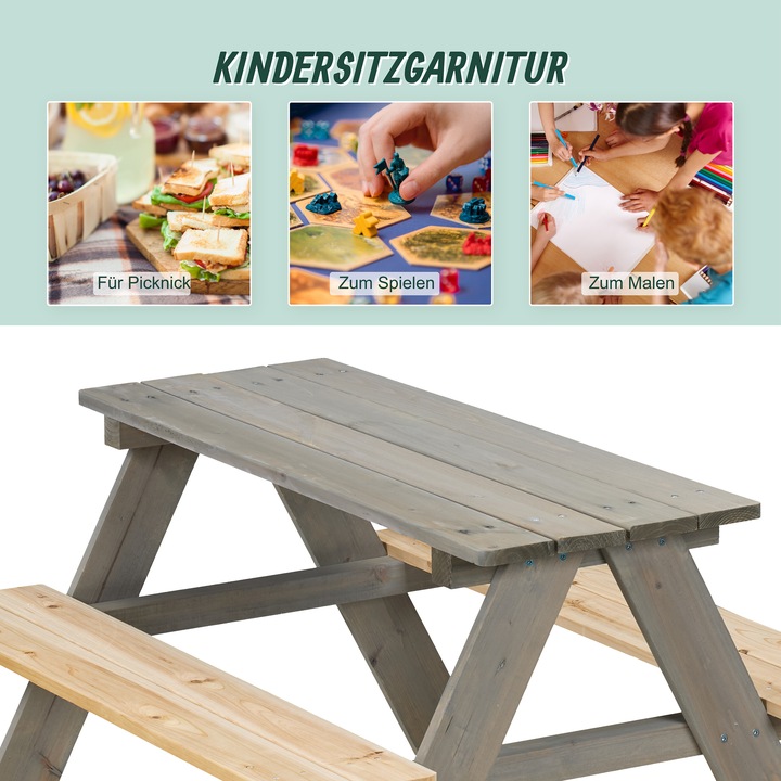Actual product image Relaxdays Children's picnic set