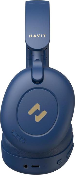 Actual product image Havit H655BT PRO (blue) (ANC, 80 h, Wireless)