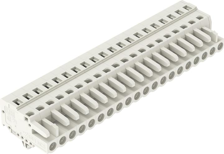 Immagine prodotto Wago Connettore multipunto grigio chiaro 721-120/008-000 Contenuto: 10 pezzi (721-120/008-000)