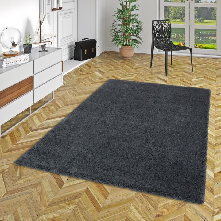 Produktbild Snapstyle Luxus Hochflor Langflor Teppich Harmony (133 x 133 cm)