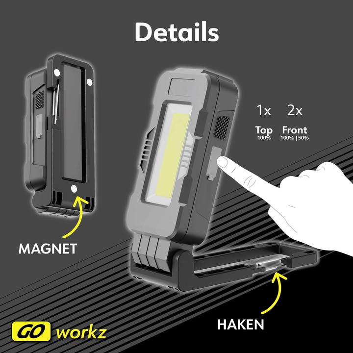 Produktbild Müller Licht Müller-Licht 27700068 WL3 LED Arbeitsleuchte akkubetrieben 8 W 350 lm Anzahl mi (350 lm)