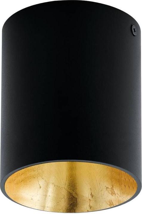 Produktbild EGLO 62252 POLASSO PRO GU10 Anbauspots+Anbauleuchten Ø100mm Schwarz, Gold