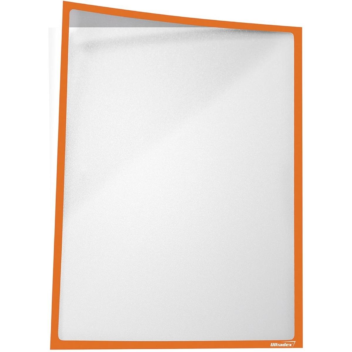 Ultradex, Informationsschild, Infotasche magnetisch für DIN A3 435x312mm VE=25 Stück pastell