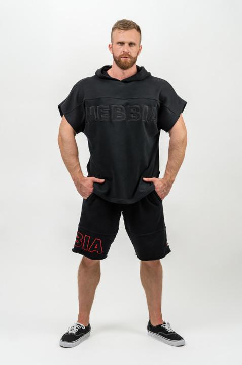 Produktbild Nebbia Hooded T-shirt Gym Rag top Champion 706 - black (XL)