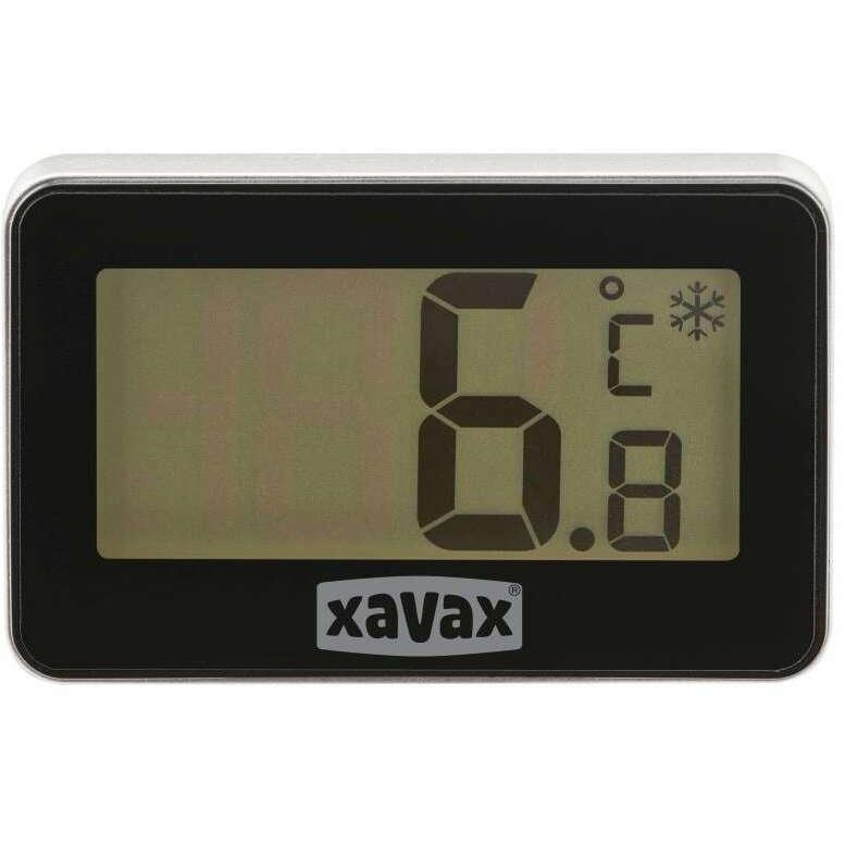 Xavax Termometro digitale per frigorifero, Accessori per frigoriferi, Nero