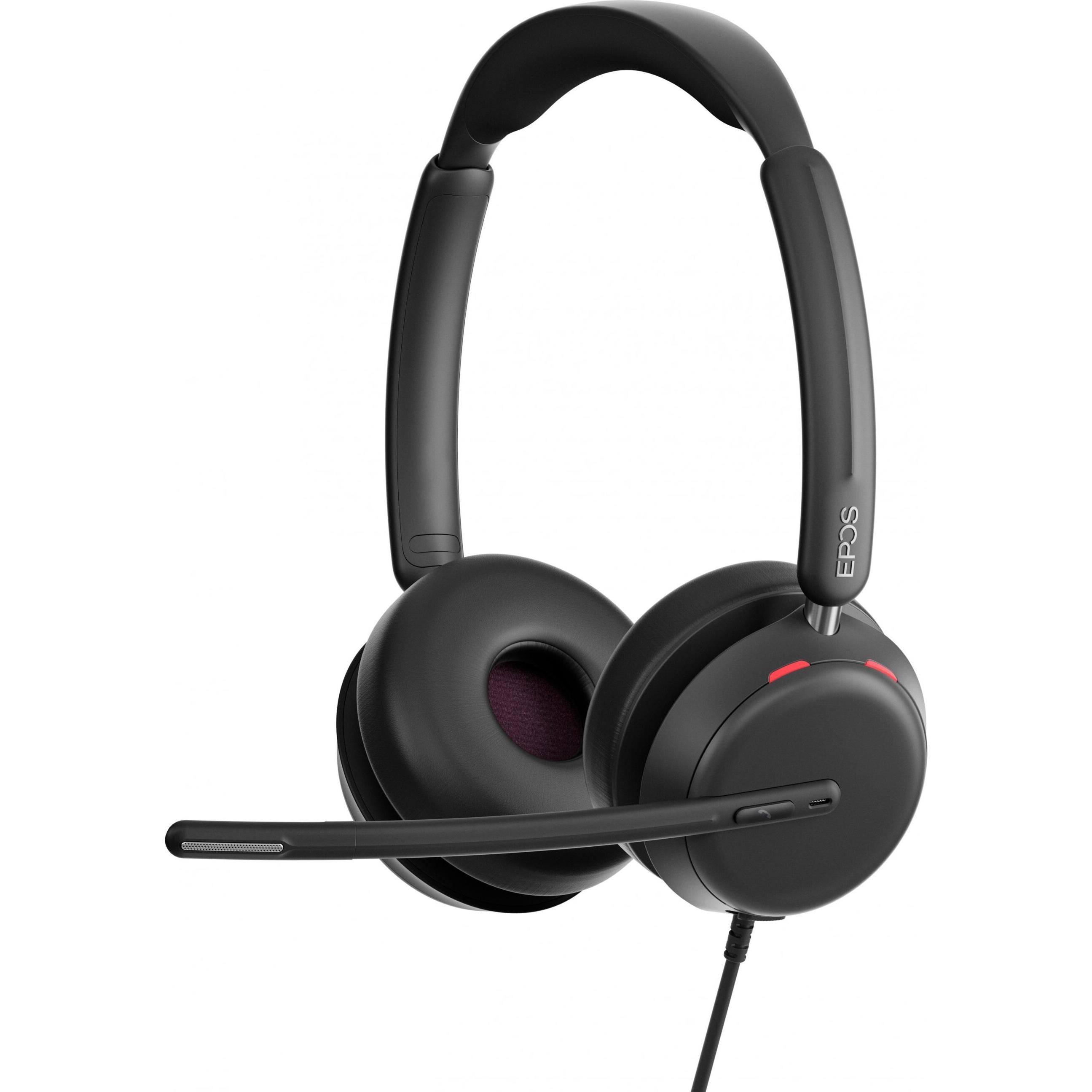 Epos Nero Impact 860 (Cablato, Usb-C, Team Microsoft), Cuffie Da Ufficio,