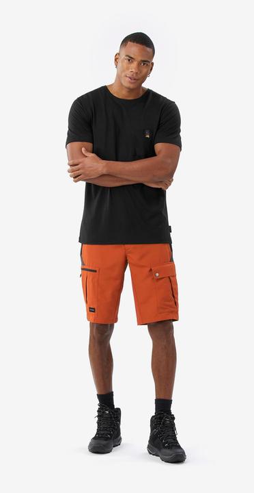Actual product image Forclaz Trekkingshorts Herren robust - MT500 orange (44)