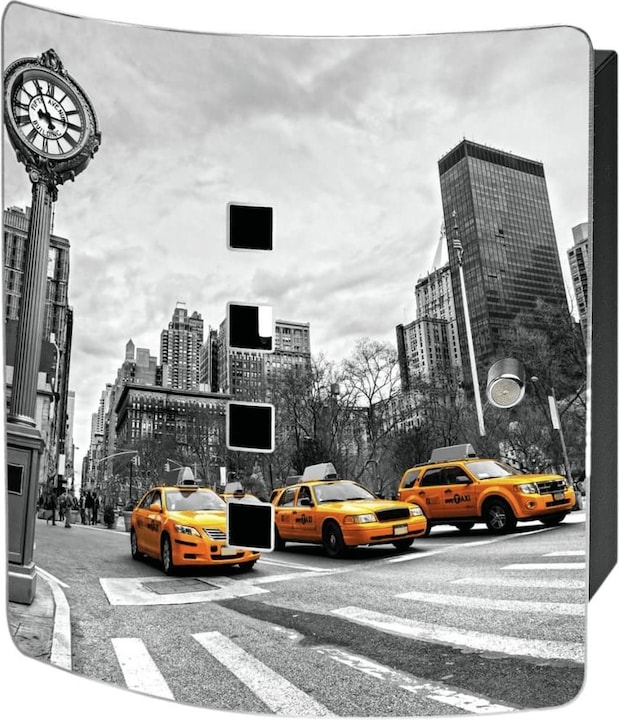 Actual product image Burg Wächter Motif Key Box 6204/10 Ni Manhattan