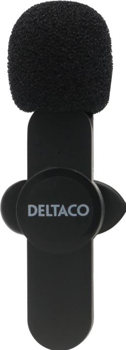 Actual product image Deltaco Belaidis vlogging mikrofonas USB-C/Lightning, 1-pack / VLOG-100