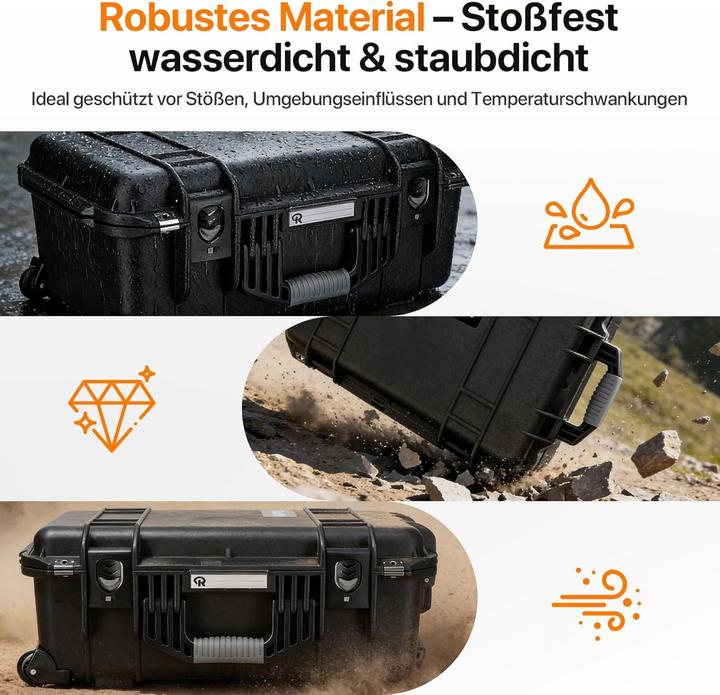 Image du produit Rollei Hard Case 5737 Trolley (Mallette photo)