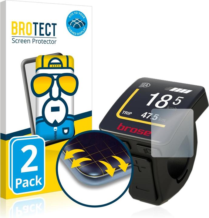 Productafbeelding BROTECT Schermbeschermer met volledige dekking (Brose Allround)