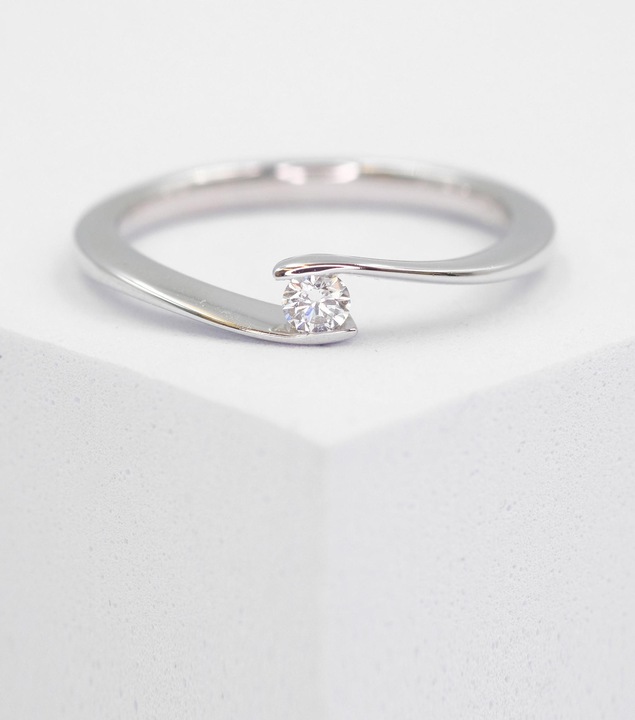 Actual product image Muau Solitaire (52, 750/18 K Gold)