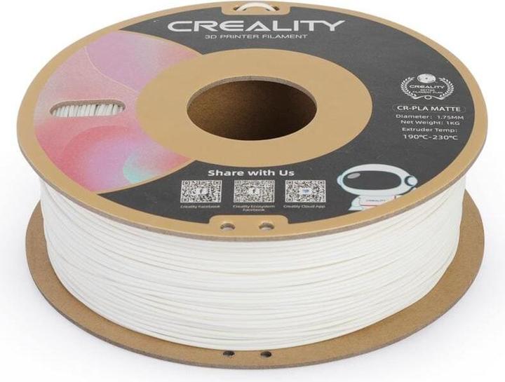 Produktbild Creality PLA Silk White (PLA, 1.75 mm, 1000 g, Weiss)