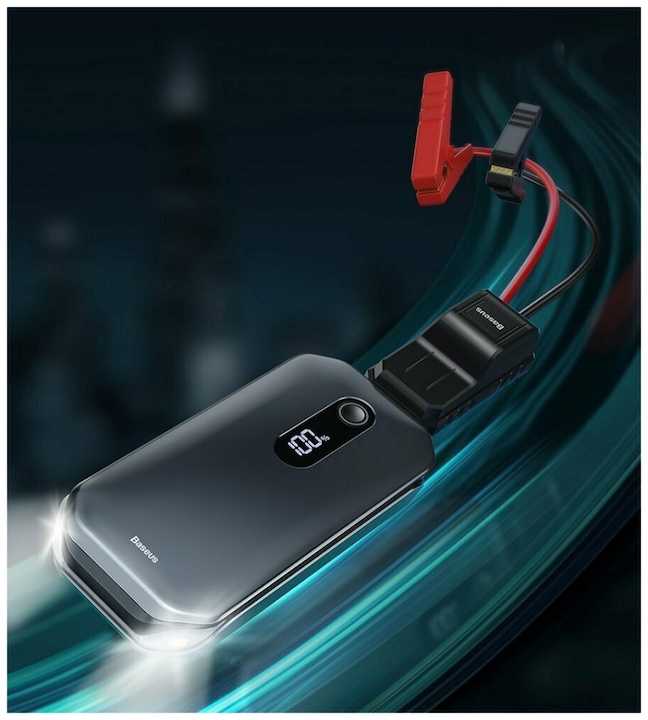 Image du produit Baseus Démarreur de voiture (1000 A, 12000 mAh)