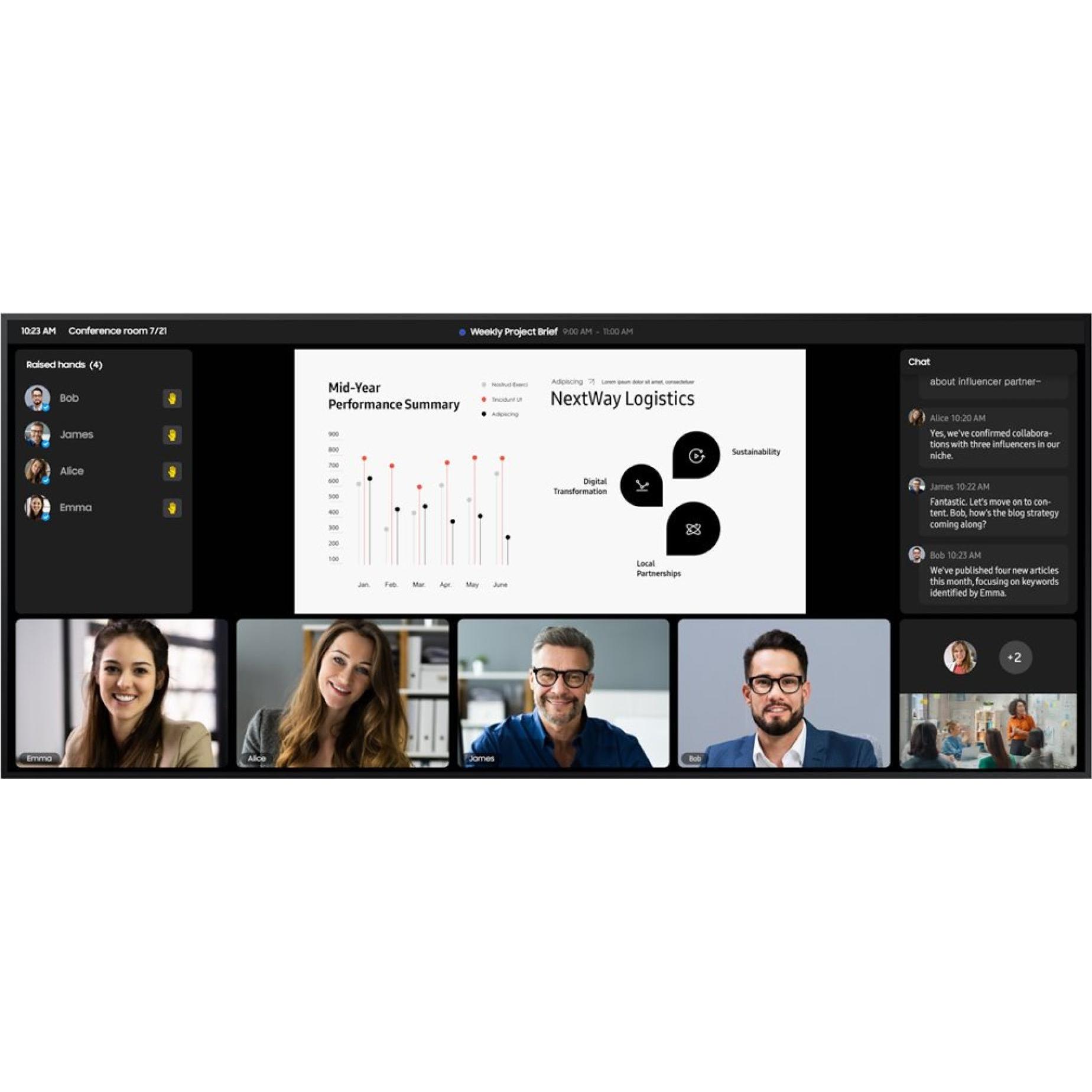 Samsung Smart Signage QP105DX-5K 266,7cm(105") DEAL ONLY (Speditionsversand) (5120 x 2160 Pixel, 105