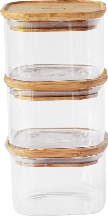 Pebbly 3er Set Vorratsglas (0.50 l)