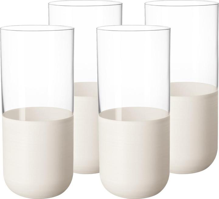 Image du produit Villeroy & Boch Verre à long drink, set de 4 pièces Manufacture Rock blanc (0.30 l, 4 x)