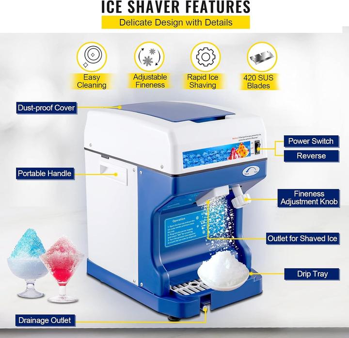 Produktbild Vevor 250W Ice Shaver