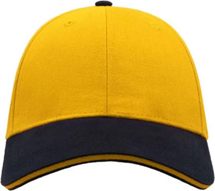 Produktbild Atlantis Liberty Baseballkappe mit 6 Paneelen aus gebürsteter Baumwolle (2 StückPackung)