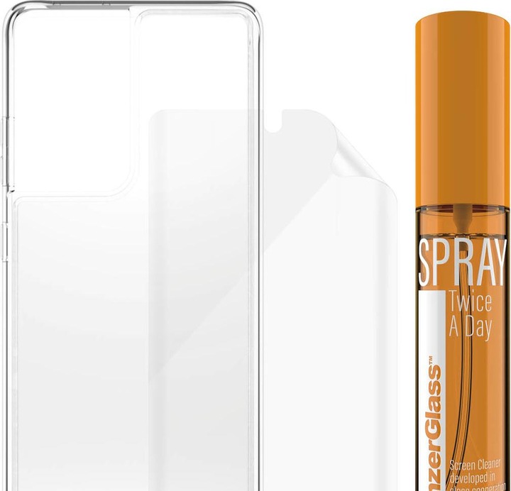 Produktbild PanzerGlass 360° Protection - Glas + Hülle (1 Stück, Samsung Galaxy S21 Ultra)