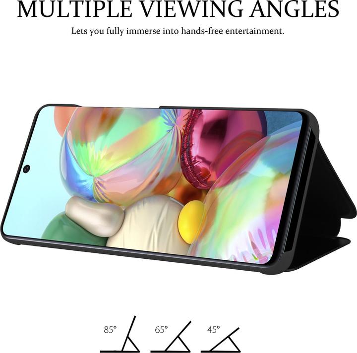 Immagine prodotto Cadorabo Copertina per specchietto retrovisore Smart View a libro (Samsung Galaxy A71)