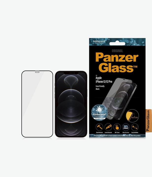Actual product image PanzerGlass Edge-to-Edge (1 Piece, Apple iPhone 12, Apple iPhone 12 Pro)