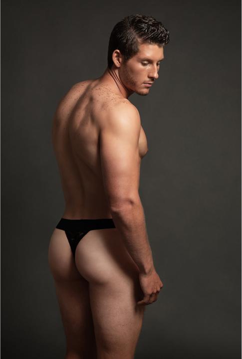 Image du produit Allure String à étoiles - Noir (M, S)