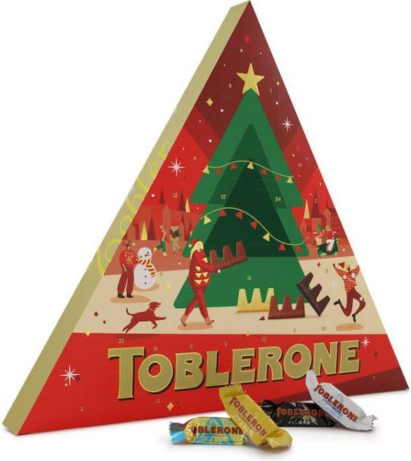 Actual product image Toblerone Adventskalender