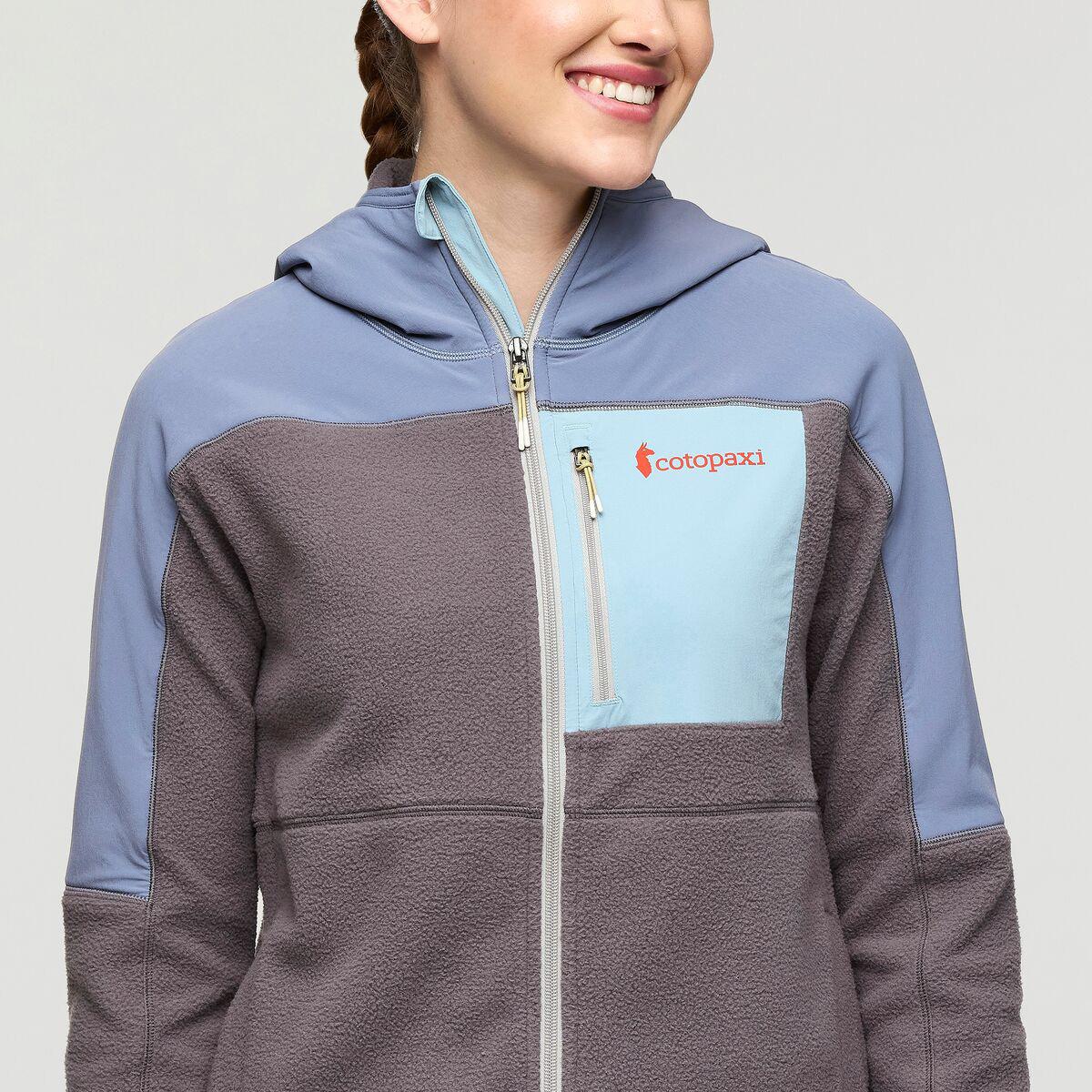 Cotopaxi, Damen, Jacke, Abrazo Hood FullZip Fleece Jkt (XS), Blau, XS