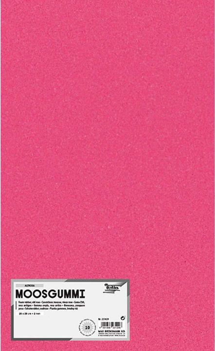 Actual product image Folia Foam rubber old pink
