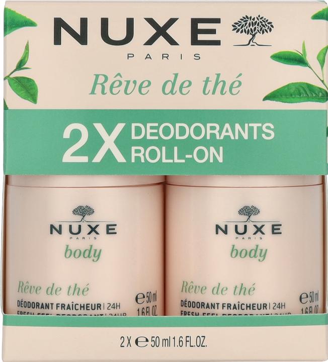 Produktbild Nuxe Rêve de Thé Duo EDeodorant 24h-Schutz erfrischend (Roll-on, 100 ml)