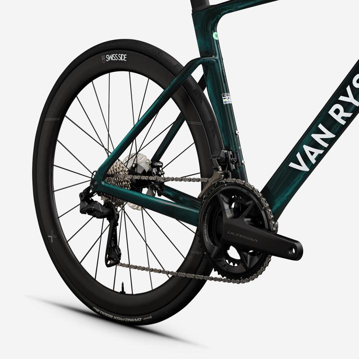 Van rysel Bici da corsa RCR Pro Shimano Ultegra DI2 Powermeter verde