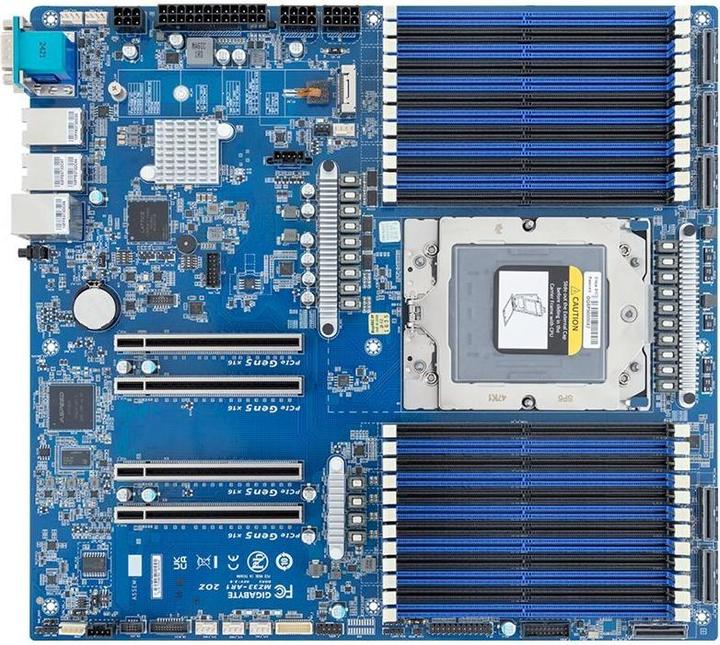 Immagine prodotto Gigabyte Mainboard MZ33-AR1 Rev. 3 E-ATX Sockel SP5 Single (SP5, E-ATX)