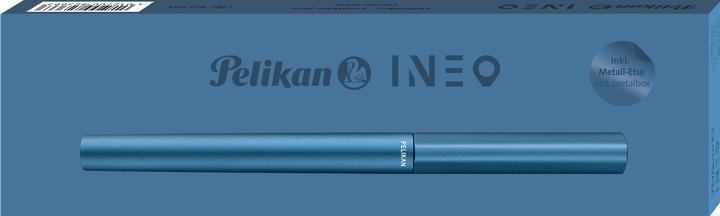 Actual product image Pelikan Ineo Element P6 fountain pen - petrol blue case (Petrol - Blue, 1 x)