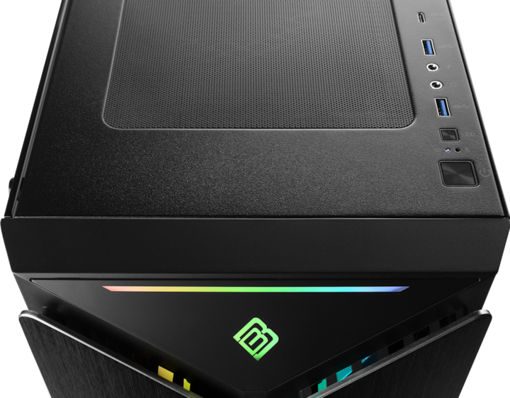 Actual product image CSL Gaming PC M10250H (AMD Ryzen 7 7800X3D, 32 GB, 1000 GB, GeForce RTX 4070)