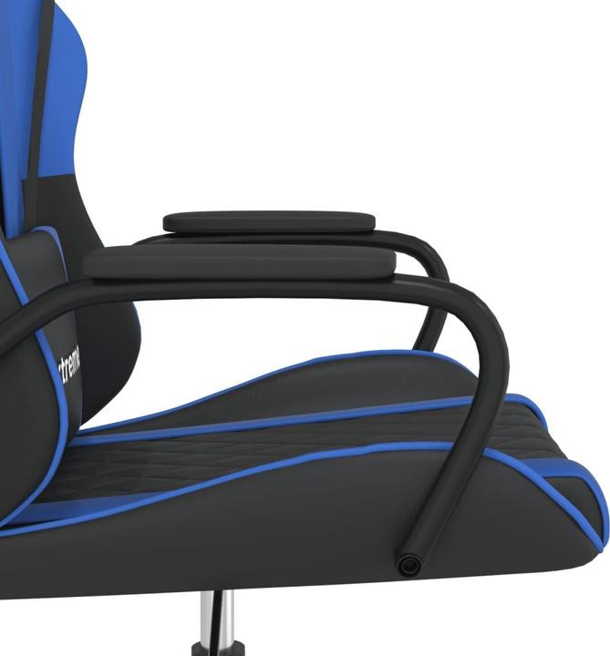 Image du produit vidaXL Gaming-Stuhl mit Massagefunktion Schwarz und Blau