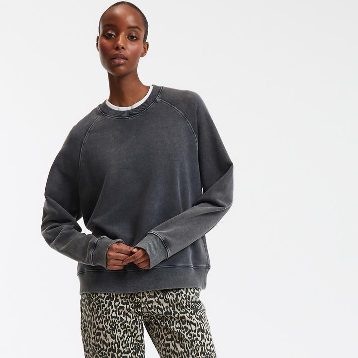 Actual product image La Redoute Collections Sweatshirt mit rundem Ausschnitt (M)