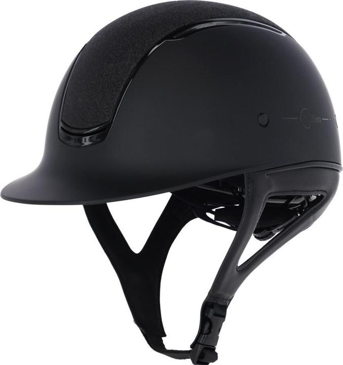 Kerbl Reithelm Eclipse, schwarz, 56-58 cm (56 - 58 cm)