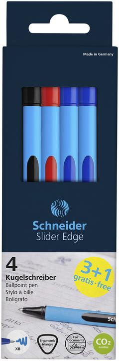 Image du produit Schneider Sets de mixage Stylo à bille Slider Edge XB (4x)