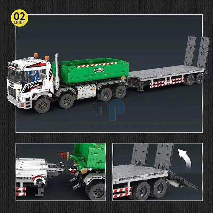 Produktbild ReoBrix 22021 - Tieflader (RC) (2950Teile)