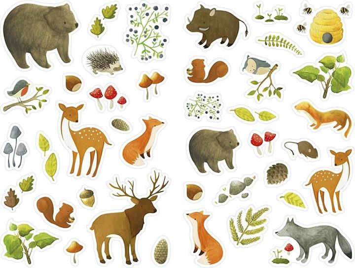 Actual product image Clairefontaine Motif sticker Mimi 48 sheets, assorted