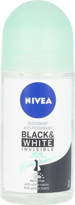 Immagine prodotto NIVEA MEN BLACK & WHITE ACTIVE deo roll-on 50 ml (Roll-on, 50 ml)