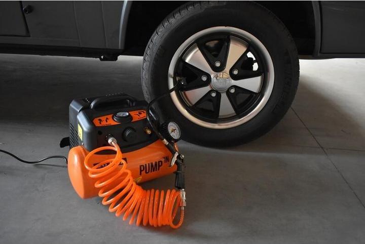 Image du produit Pump'in TANK - Mini-compresseur avec cuve de 6l