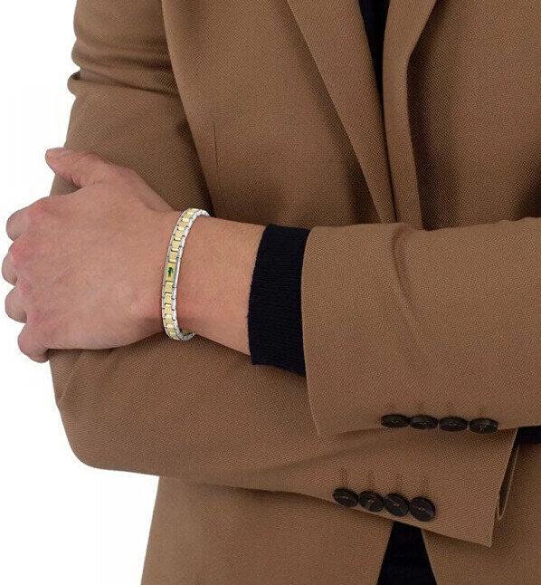 Immagine prodotto Lacoste Bracciale Metropole Edge (Acciaio inossidabile, Giallo oro)