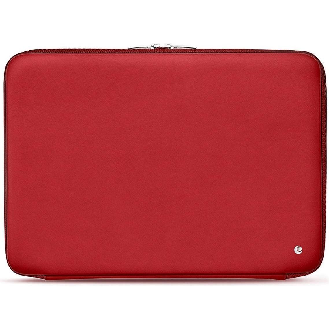Noreve Lederhülle, Notebooktasche, Rot