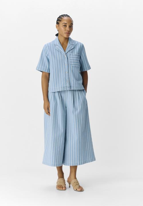 Produktbild Object Streifen Jeanshemd (L)