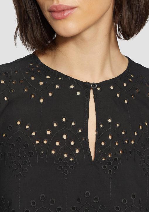 Immagine prodotto s.Oliver Bluse Semitransparente Bluse aus Broderie Anglaise (34)