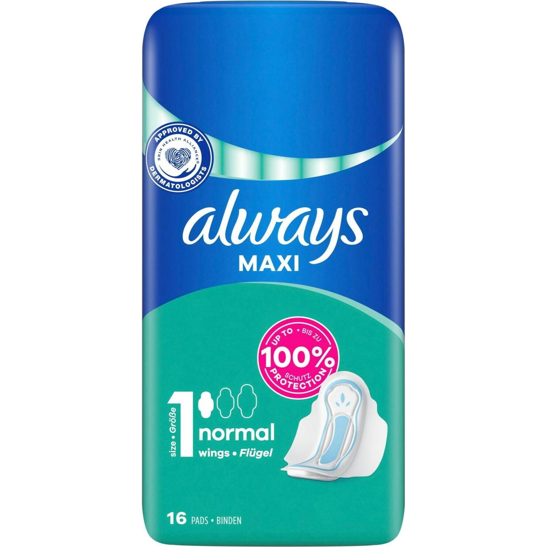Always, Assorbenti, Maxi (16 x)