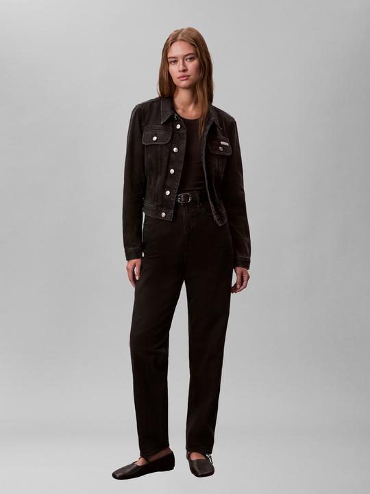 Actual product image Calvin Klein Black Cotton Women's Jacket (L)