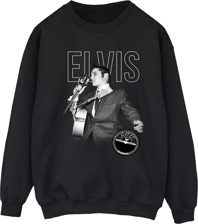 Actual product image Elvis Womens/Ladies Logo Portrait Sweatshirt (XL)